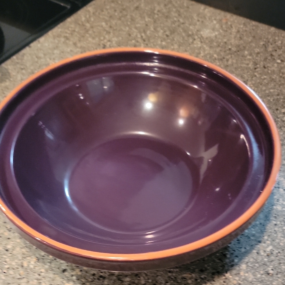 Cost Plus World Market Purple Ceramic Tangine - Picture 3 of 6
